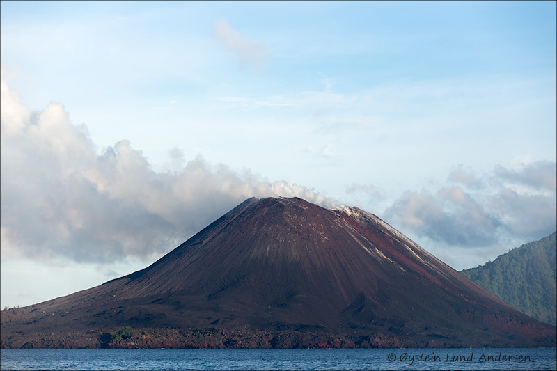 Krakatau volcano java Indonesia 2013