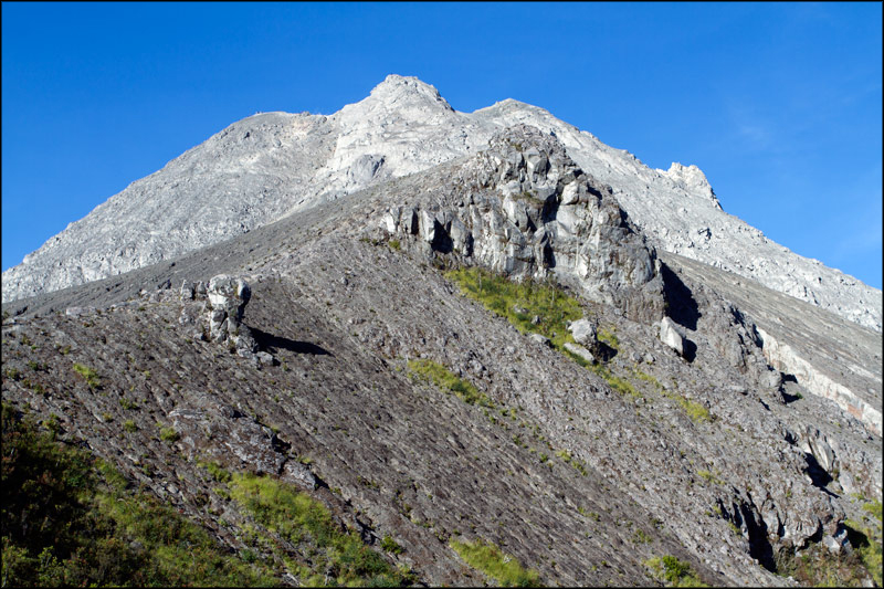 20. The western side of Merapi.
