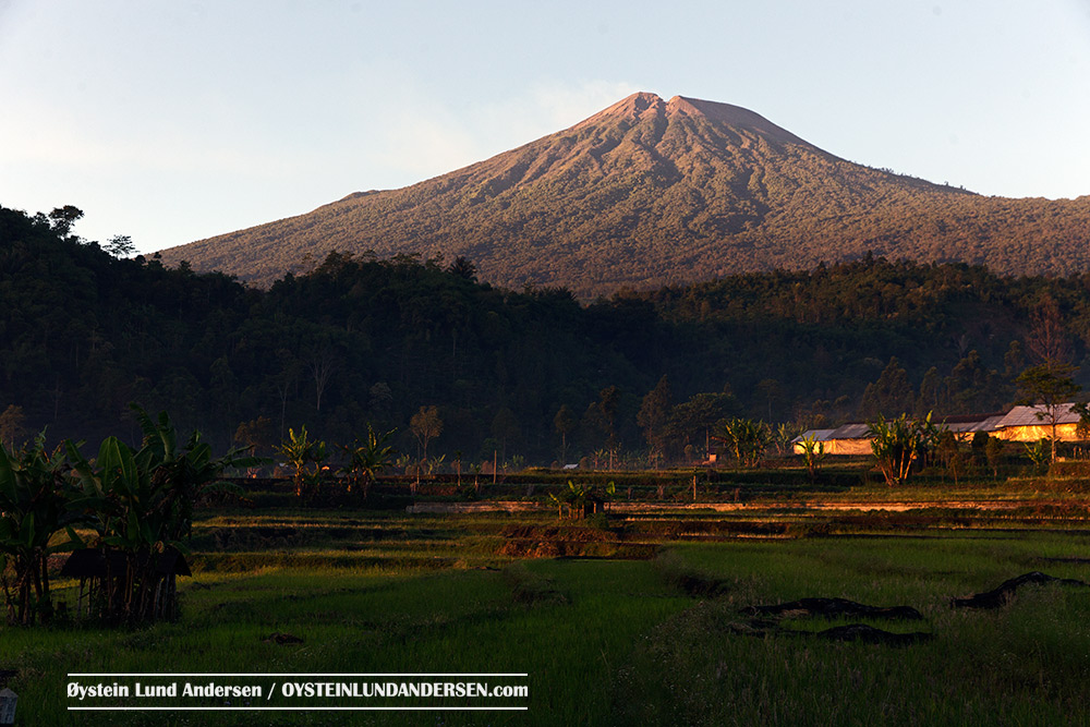Slamet volcano july 2015 indonesia