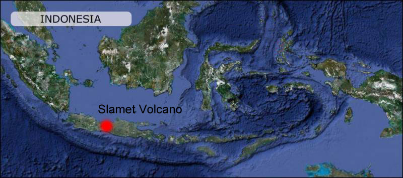 Slamet-volcano-map