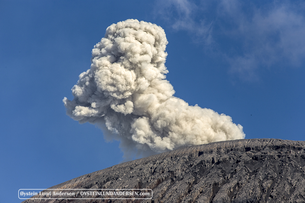 Semeru volcano July 2015 Eruption