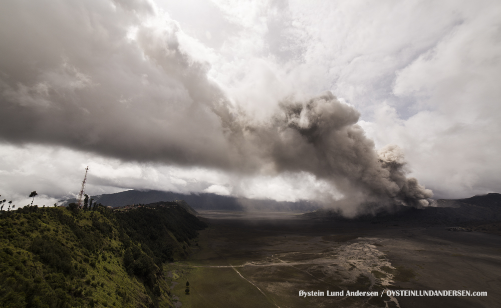 Bromo Volcano Eruption 2015 Indonesia ash lava