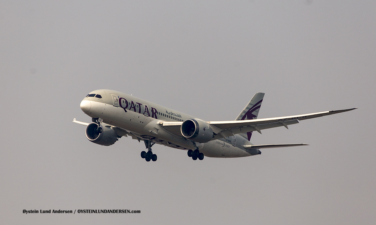 Qatar Airways Boeing 787 Dreamliner (A7-BCB) 