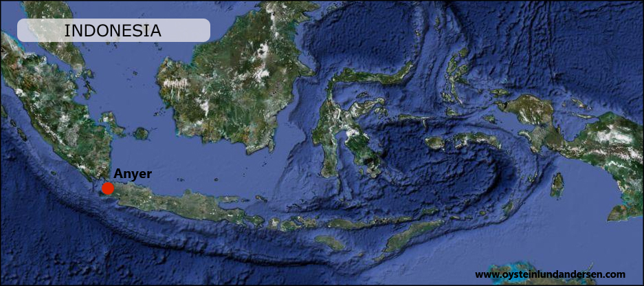 Map Peta Kart West Java Anyer Anjer Anyar