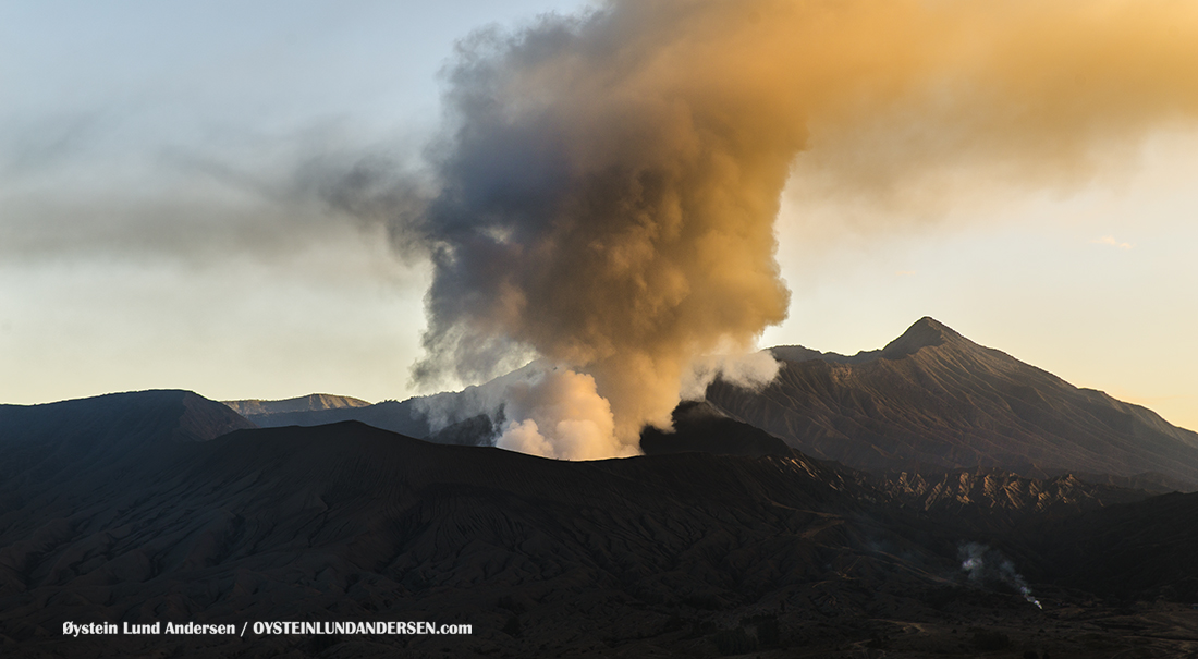Bromo Tengger Java Indonesia july 2016 Volcano Geology Oystein Andersen
