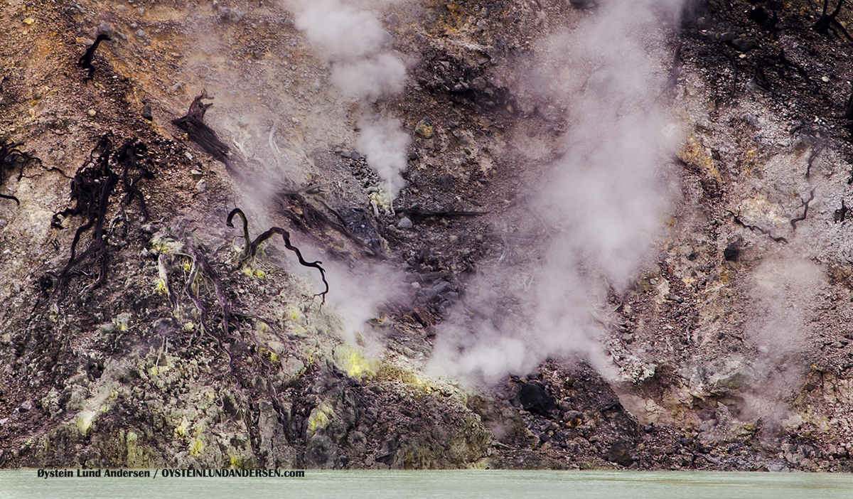 Patua Kawah Putih Bandung Volcano indonesia 2016 geology crater lake