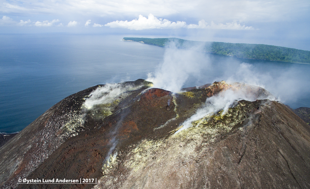 2017 Krakatau lava dome volcano andersen