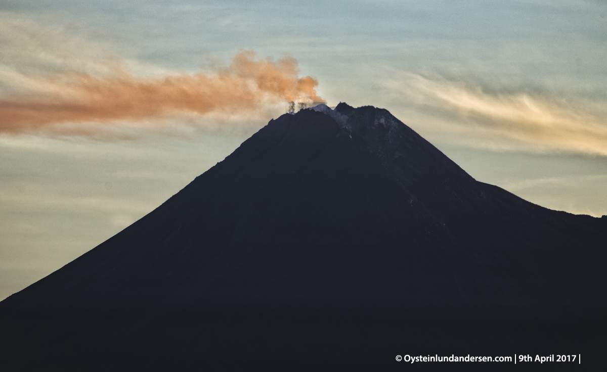 Merapi Volcano Central-Java Yogyakarta 2017 Indonesia