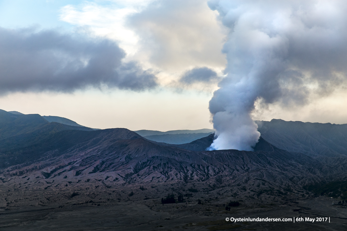 2017 Bromo volcano Indonesia