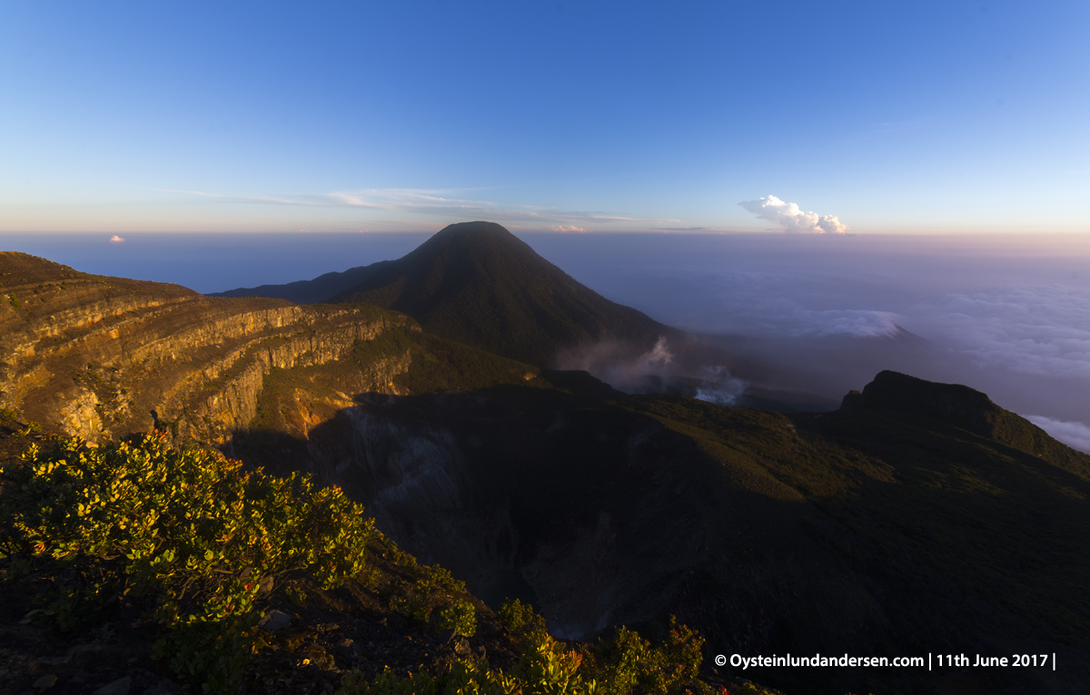 Gede-pangrango volcano indonesia gunung-api gede 2017