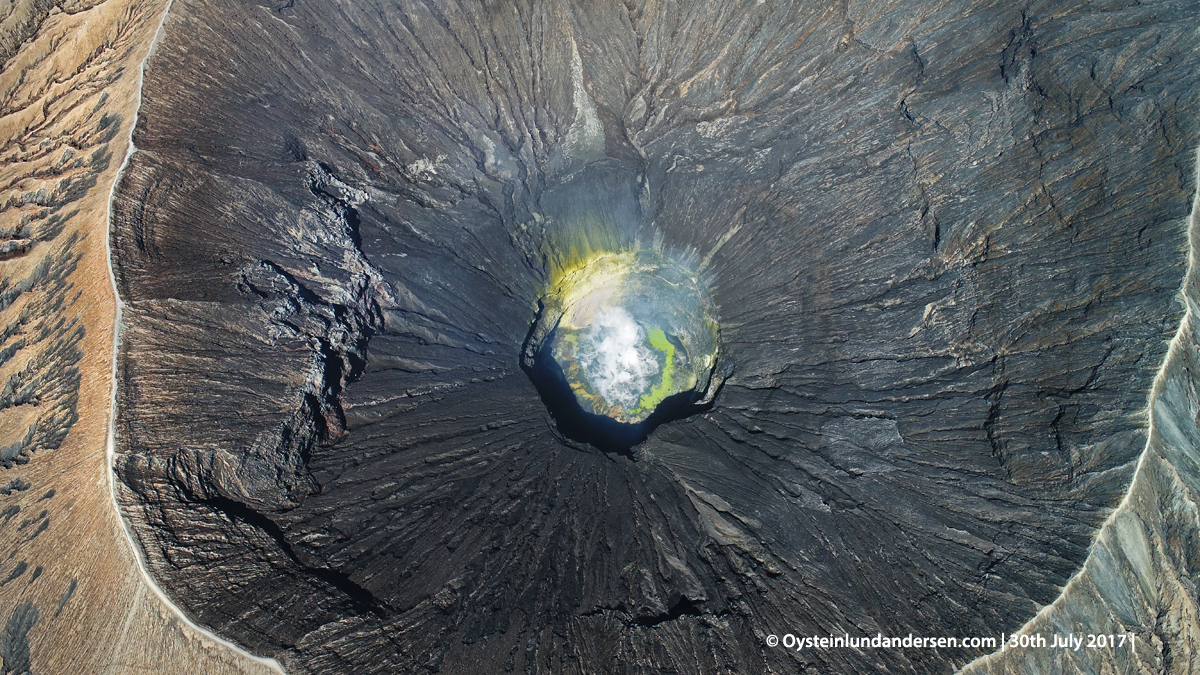Bromo Indonesia Volcano July August 2017 DJI Aerial