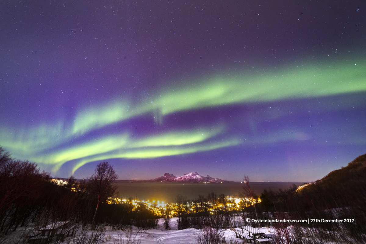 Bodø, North-Norway Aurora Borealis, northern-light, December, 2017, panorama, nature