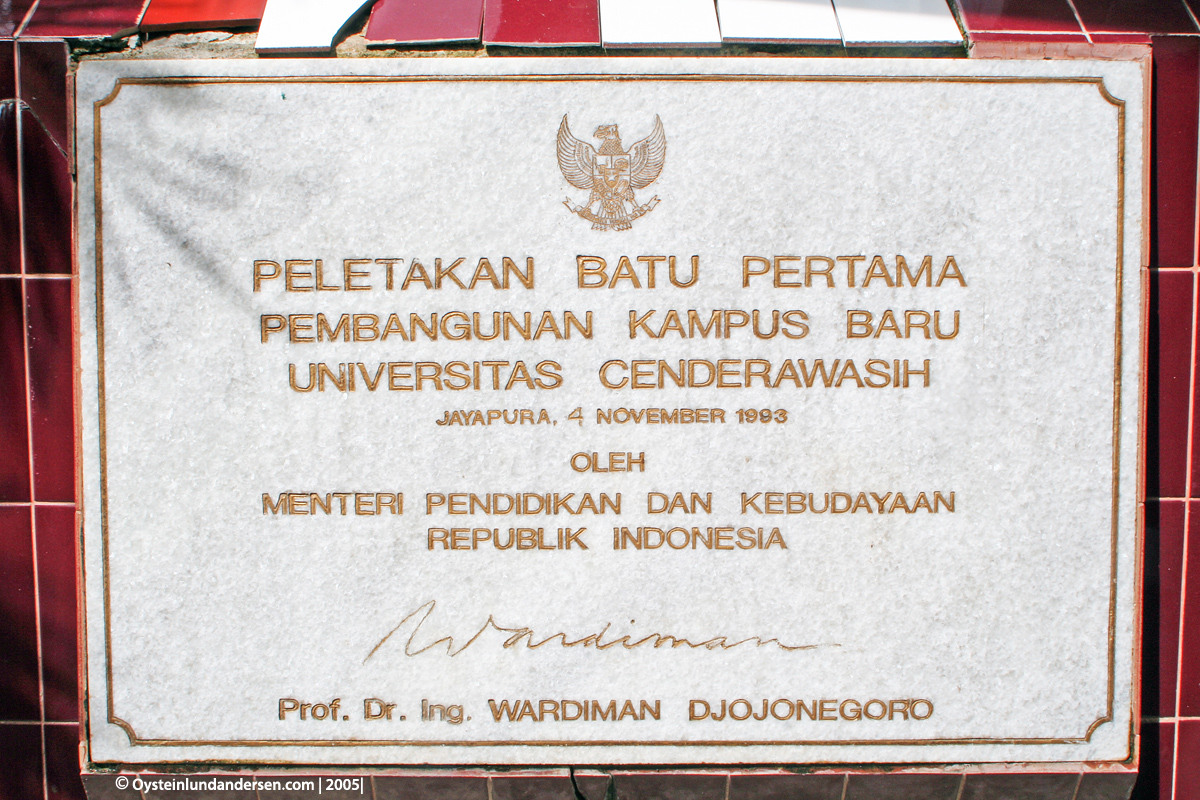 Cenderawasih University Universitas UNCEN Jayapura Papua