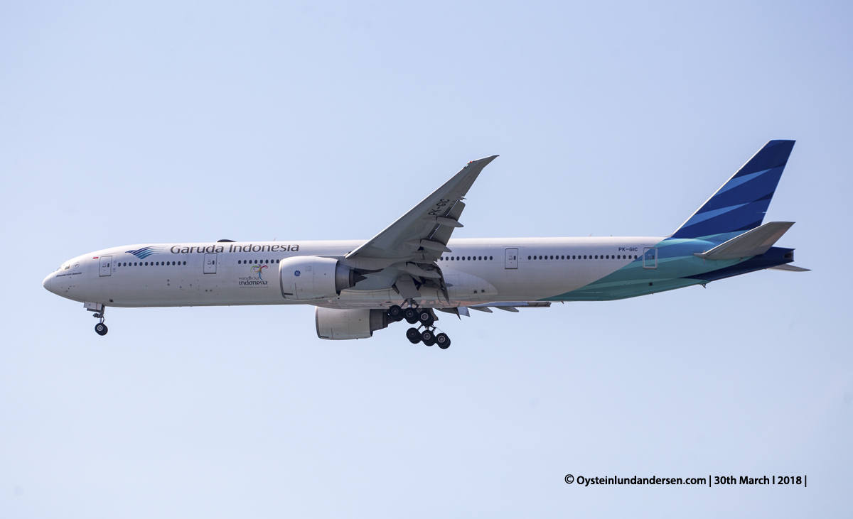 jakarta cgk Garuda Boeing 777-300ER PK-GIC