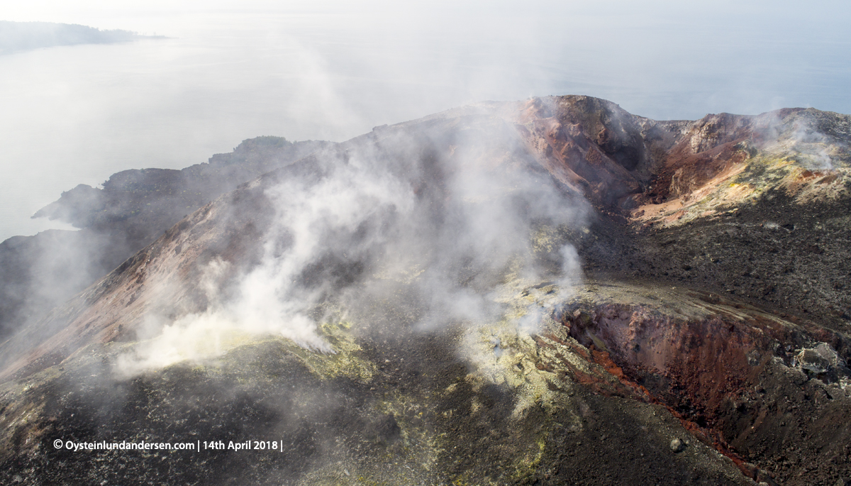 Anak-Krakatau, Krakatau, April, 2018, Volcano, Indonesia, Gunungapi