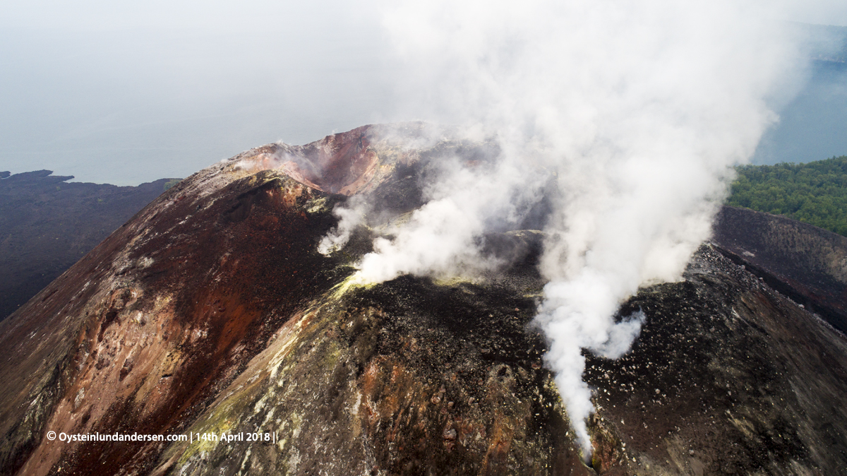 Anak-Krakatau, Krakatau, April, 2018, Volcano, Indonesia, Gunungapi