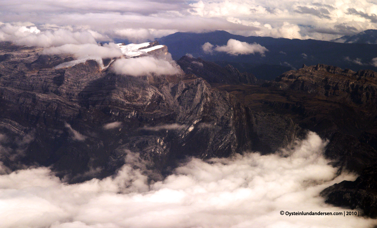 Puncak Jaya Tembagapura Papua Freeport Aerial grasberg