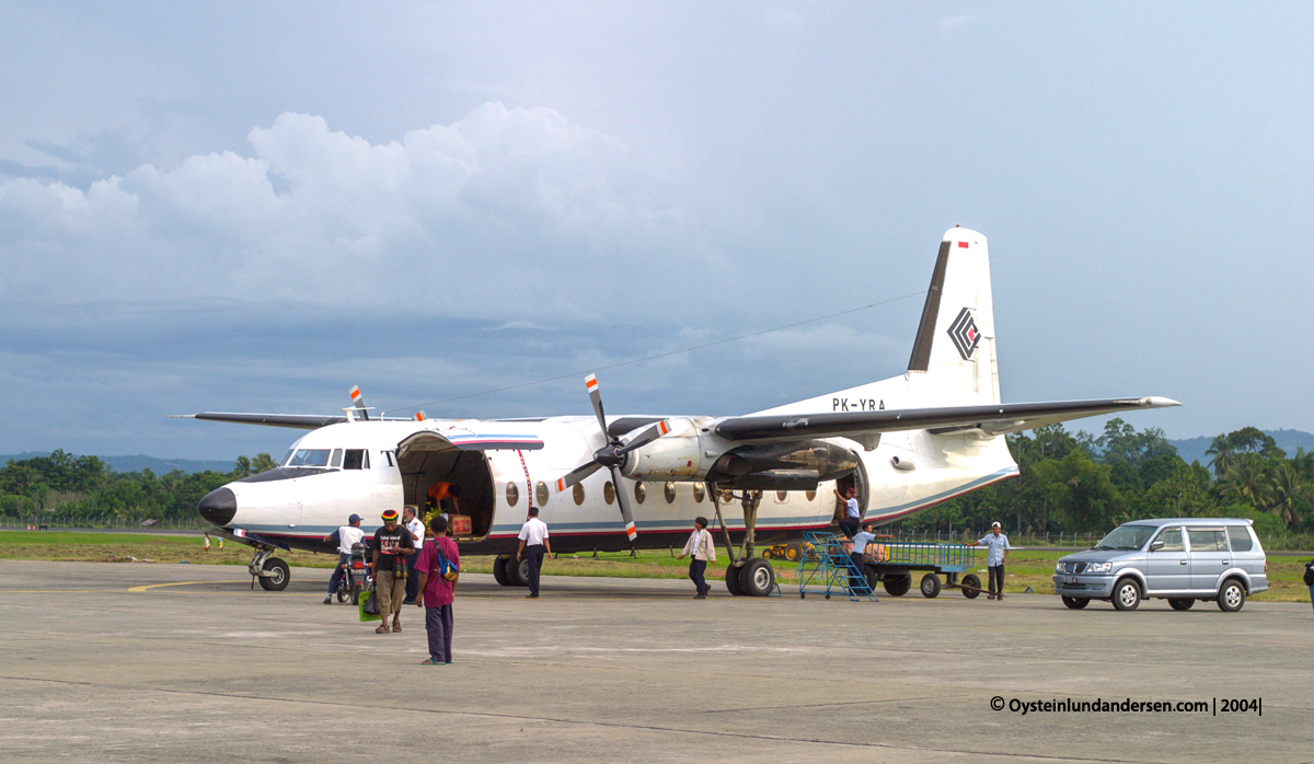 PK-YRA PK-YRA Fokker-27 Jayapura Sentani Papua avgeek