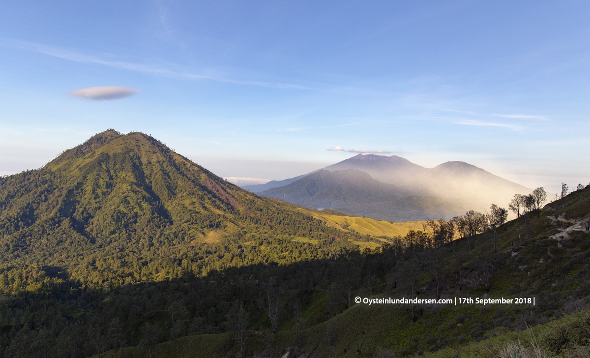 Raung Volcano Java Gunung Indonesia
