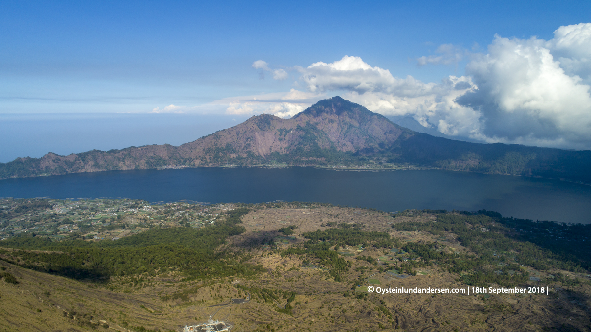 Batur Volcano Indonesia Bali crater lava 2018 Abang LAke-Batur