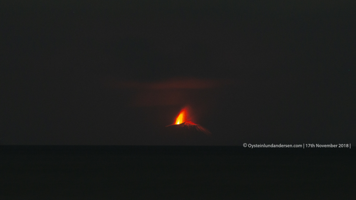 Krakatau Krakatoa eruption november 2018 anyer carita indonesia