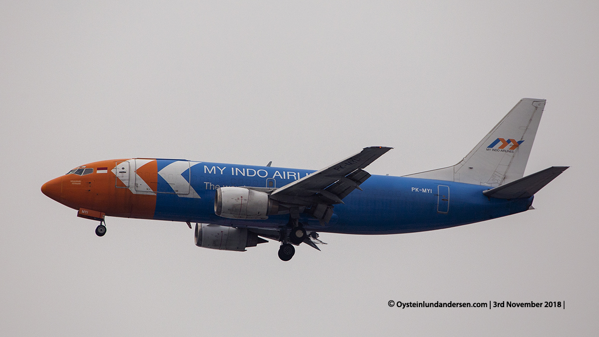 My Indo Airlines Boeing 737-300F PK-MYI