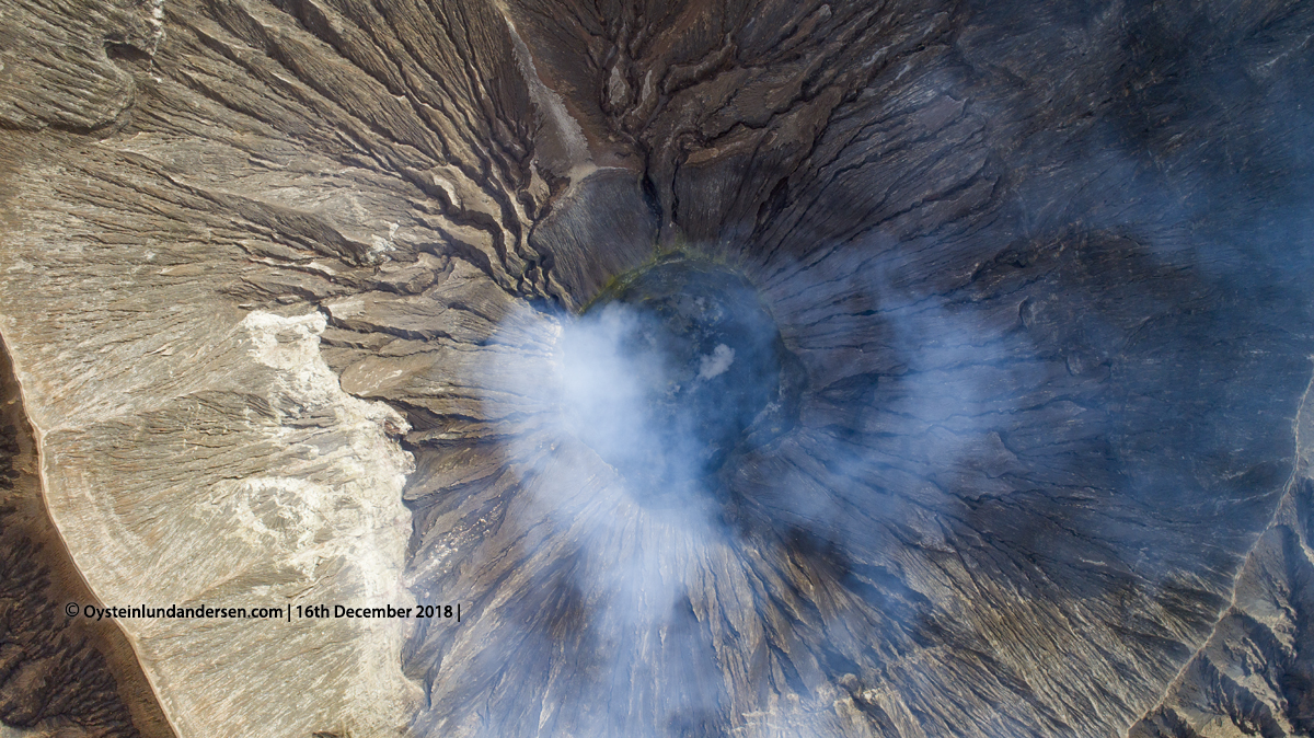 Aerial crater Bromo Tengger 2018 andersen