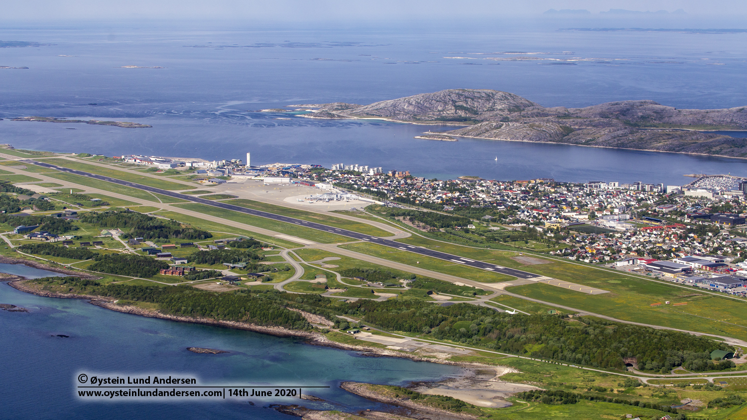 Bodø Airport ENBO BOO Aerial Norway 2020 bodø flyplass