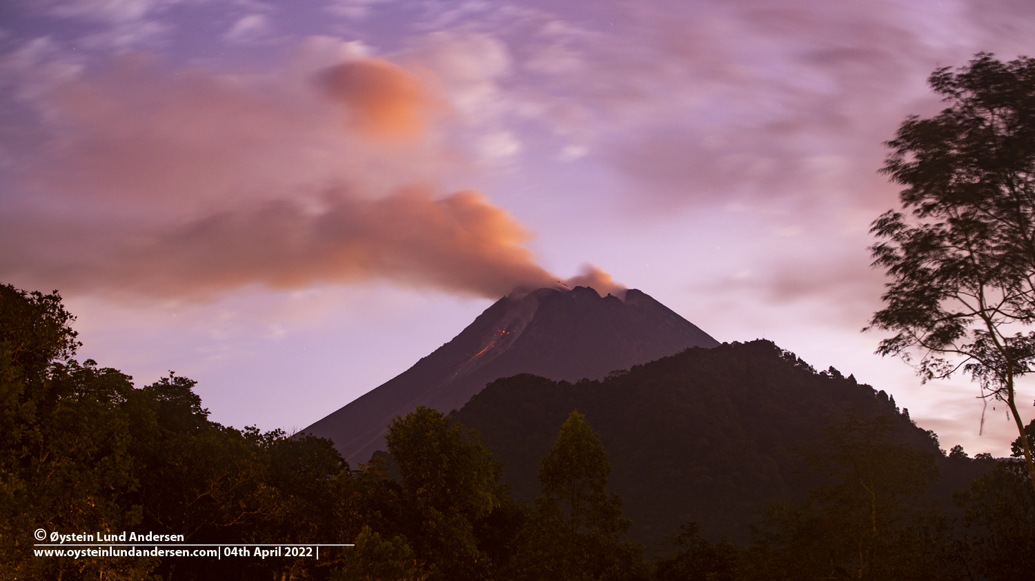Merapi, volcano, rockfall, 2022